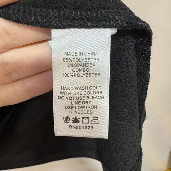 New Cece Ruffle Floral Blouse Black Size XS - Picture 5 of 5